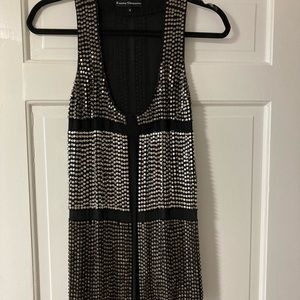 Holidays! Karina Grimaldi Black Silk Tank